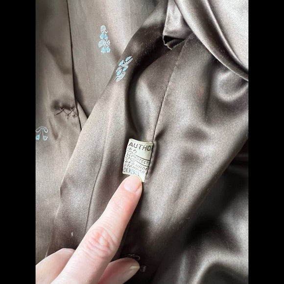 Vintage Faux Fur Brown Winter Coat small - medium - Picture 8 of 8